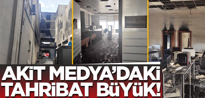 Akit Medya’daki tahribat büyük!