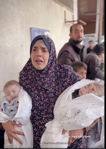 Bu acıya yürek dayanmaz! Gözlerini bombardımanda açan ikiz bebekler İsrail saldırılarında öldü