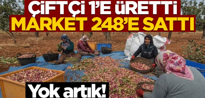 Çiftçi 1'e üretti, market 248'e sattı! Yok artık dedirten raf fiyatları