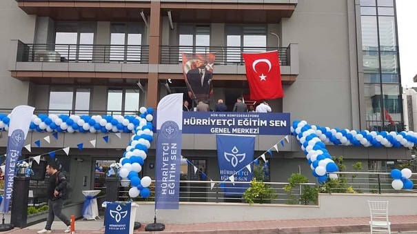 Hürriyetçi Eğitim Sen Genel Merkezi Açıldı