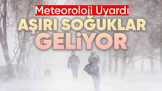 İzlanda soğukları geliyor: İstanbul ve Ankara'ya kar yağışı uyarısı