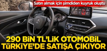 290 bin TL’lik otomobil Türkiye’de satışa çıkıyor! Egea’nın pabucu dama!