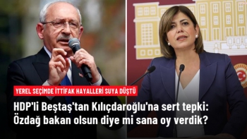 HDP'li Beştaş'tan Kılıçdaroğlu'na çok sert tepki: Ümit Özdağ bakan olsun diye mi oy verdik?
