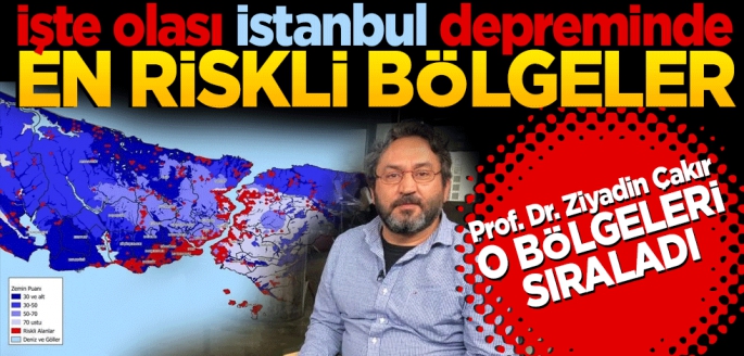 Yüzey deformasyonu riski”: İşte olası İstanbul depreminde en riskli bölgeler